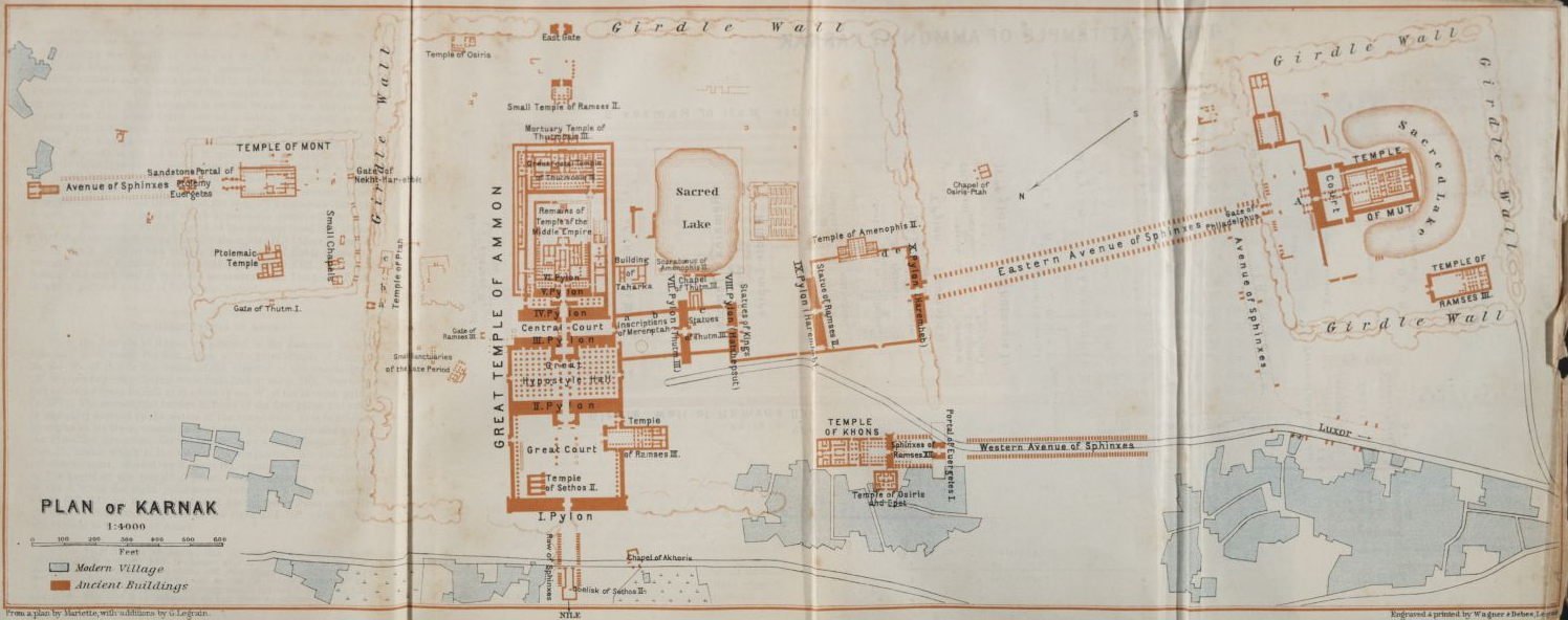 Plan of Karnak